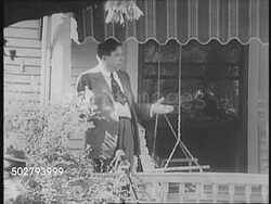 Wendell Willkie Speech At Home Pt 2 News Clip