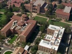 Aerial HA TS CU ZI University of California / Los Angeles, United States Stock Footage