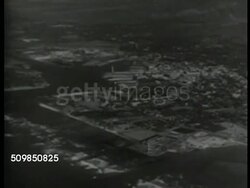 Aerials aiplane coastline Instructional Video