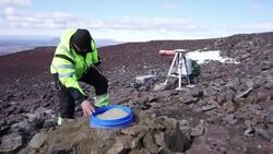 VOICED : Rebajan alerta tras erupcion volcanica News Clip