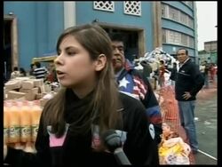 President's daughter helps prepare aid for quake stricken region News Clip