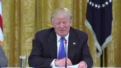 Trump Welcomes US Manufacturers to White House News Clip