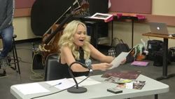 Kristin Chenoweth previews upcoming Broadway concert series, including a lampoon of Donald Trump Instructional Video