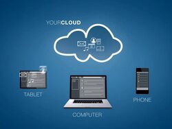 Cloud Computing Stock Footage
