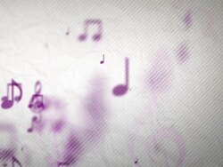 Textured Background Loop - Musical Notes Pink Purple (Full HD) Stock Footage