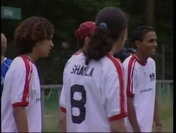 Children from non-WCup countries play tournament with Germans Instructional Video