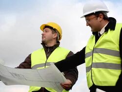 Reviewing Blueprints Stock Footage