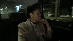 Young businesswoman thinking and planning. Stock Footage