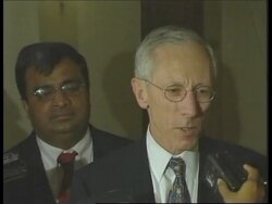 INDONESIA: IMF: STANLEY FISCHER MEETS WITH MEGAWATI SUKARNOPUTRI News Clip