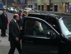 Al Gore at the 'Late Show with David Letterman' st Stock Footage