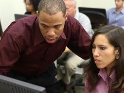 Adult Latin ale Student with Instructor Stock Footage