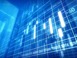 Financial diagrams Stock Footage