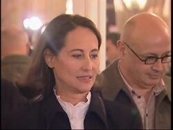 Socialist candidate Segolene Royal campaigns in the capital News Clip