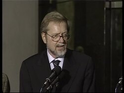 Powell and Danish FM on NKorea, Iraq and Cyprus News Clip