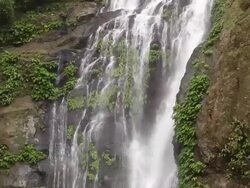 HD lush tropical waterfall Stock Footage
