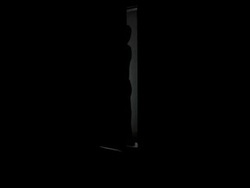 Looking into dark room. Stock Footage