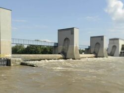 Barrage Stock Footage