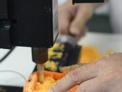 milling machine Stock Footage