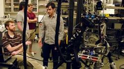 Researchers And Virginia Tech Students Prepare For DARPA Robotics Challenge Stock Footage
