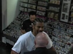 David Haye at David Haye DVD Signing at HMV, Oxford Street on January 7, 2013 in London, England.  Stock Footage