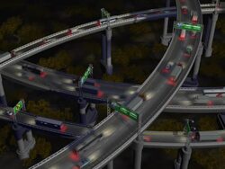 (Loop) Highway Traffic Stock Footage