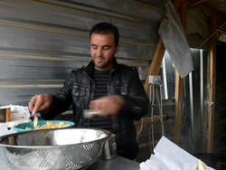 Syrian Refugees Seek Shelter in Zaatari Camp In Jordan Stock Footage