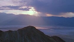 Death Valley Desert Aerials Stock Footage