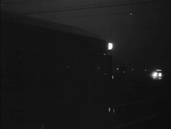 Buses traveling to the March on Washington Stock Footage