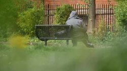 Anonymous Homeless in Manchester. News Clip