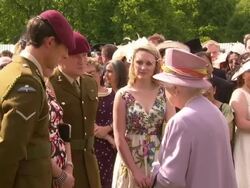 Buckingham Palace Garden Party News Clip