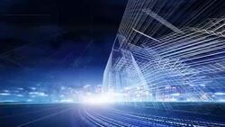 urban informatization and network technology Stock Footage