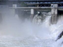 Hydro Power. Renewable Energy Stock Footage