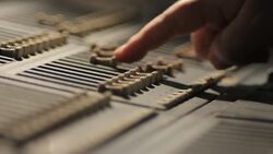 MIXING CONSOLE HD Stock Footage