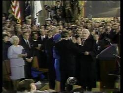 Inauguration of President Ronald Reagan 1985, Part 1 News Clip