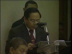 Official announcement of Yudhoyono's election victory News Clip