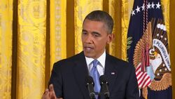 Obama: US isn't ready to recognize new Syrian opposition group as "govt in exile" or to arm it News Clip