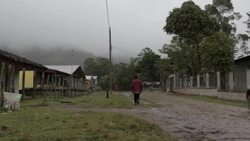 Town Street Stock Footage