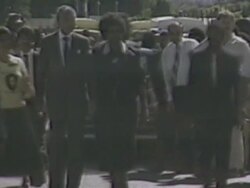 Nelson Mandela released from Victor Verster Prison News Clip