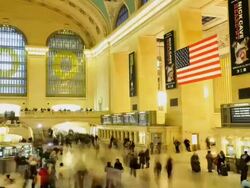 Grand Central Terminal 100th Year Anniversary Stock Footage