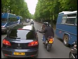 WRAP Reaction to exit polls from Sarkozy camp; Sarkozy address News Clip