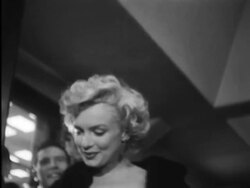 Marilyn Monroe visits Tokyo Army Hospital Stock Footage