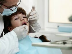 At the dentist Stock Footage