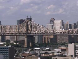 The Ed Koch Queensboro Bridge Stock Footage