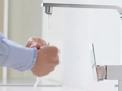 Washing hands Stock Footage