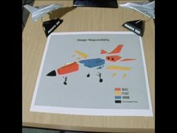 SYND 17/12/1970 A MODEL OF THE PROPOSED NEW EUROPEAN MULTI-ROLE COMBAT AIRCRAFT News Clip