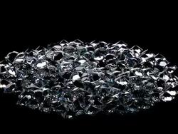 WS View of Diamonds turning / Vieux Pont, Normandy, France  Stock Footage