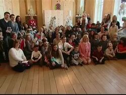 George Osborne hosts Starlight children's Christmas party at No. 11 News Clip
