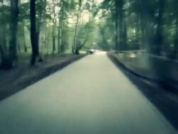 Riding in a park Stock Footage