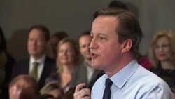 General Election 2015 - David Cameron Continues Conservative Campaign In London With 10 Days To Go News Clip