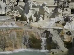 Fontana di Trevi Stock Footage
